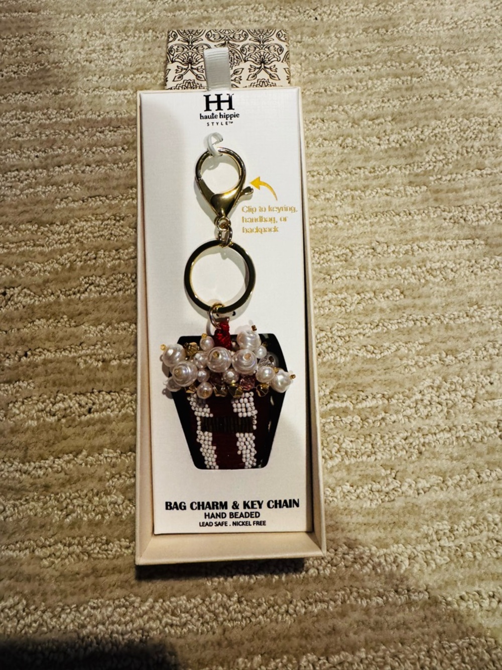 Haute Hippie White and Gold Gift Box with Logo